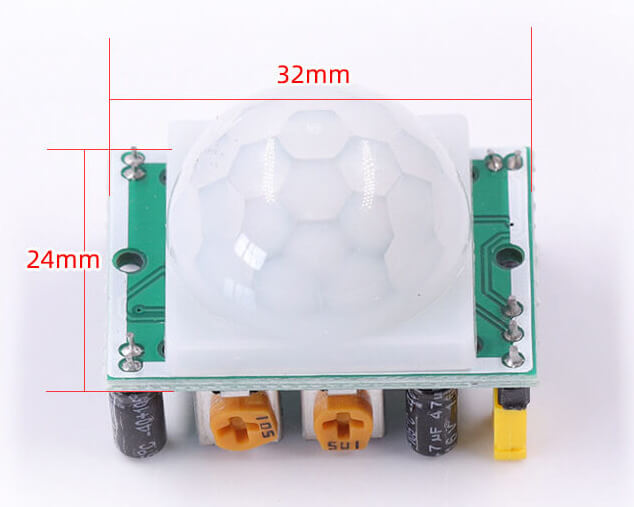 HC-SR501 人体感应模块 1 - 斯塔克电子 HC-SR501 人体感应模块